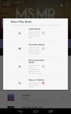 PlayTime Internet Radio android App screenshot 4